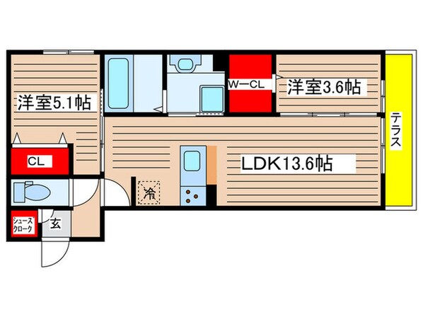 仮)GRAND D-room豊田市若林西町の物件間取画像